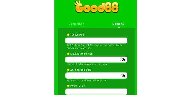 Đăng Ký Good88 - Cách Tạo Tài Khoản Trên PC Và Điện Thoại 14 Cách đăng ký Good88 trên ứng dụng điện thoại