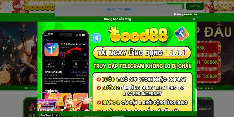 Đăng Ký Good88 - Cách Tạo Tài Khoản Trên PC Và Điện Thoại 11 Giao diện đăng ký Good88